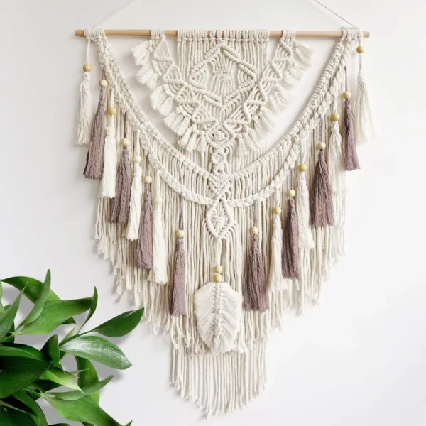Bohemian Macrame Wall Tapestry
